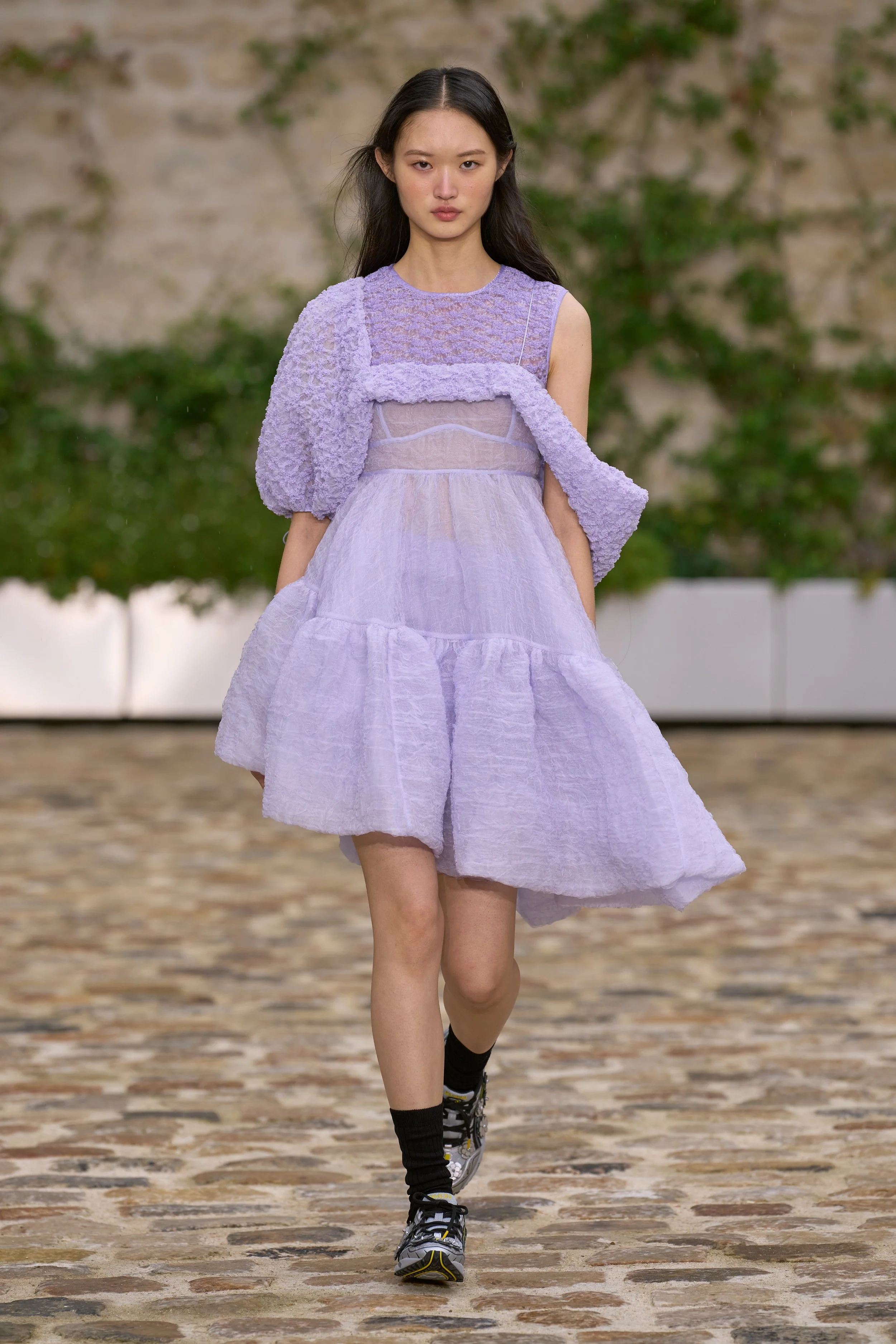 Cecilie Bahnsen 薄紫 ビスチェ　リボン Cecilie Bahnsen | SS23 Collection — Flaunt Magazine